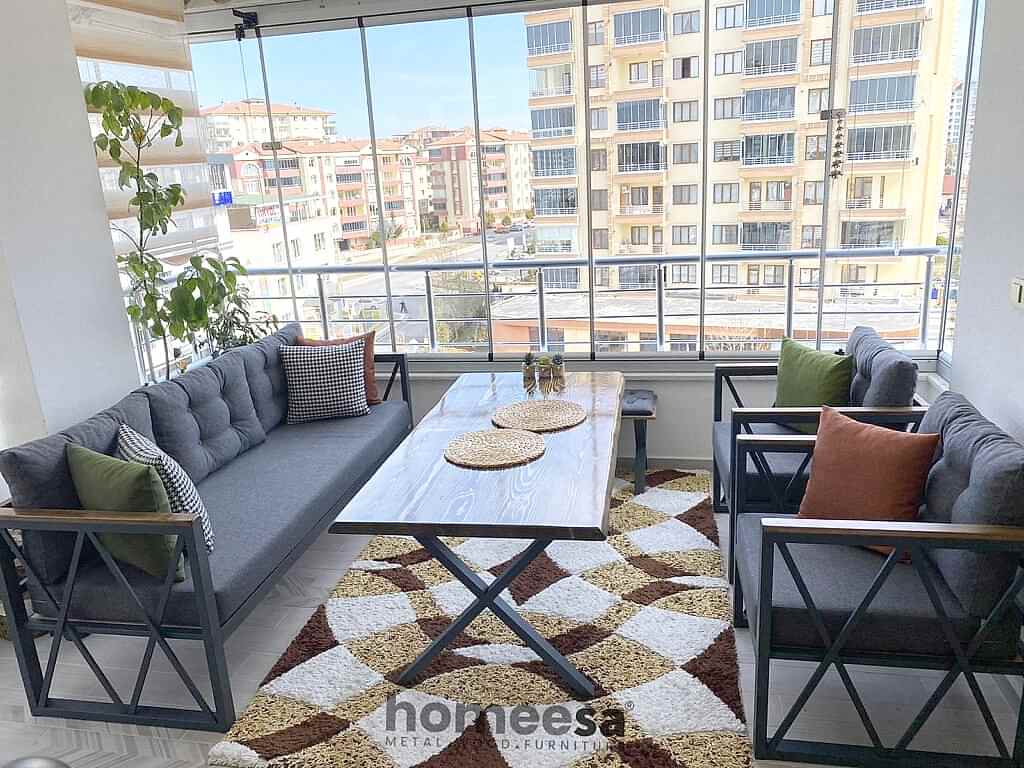 Tree Metal Balkon Mobilyası
