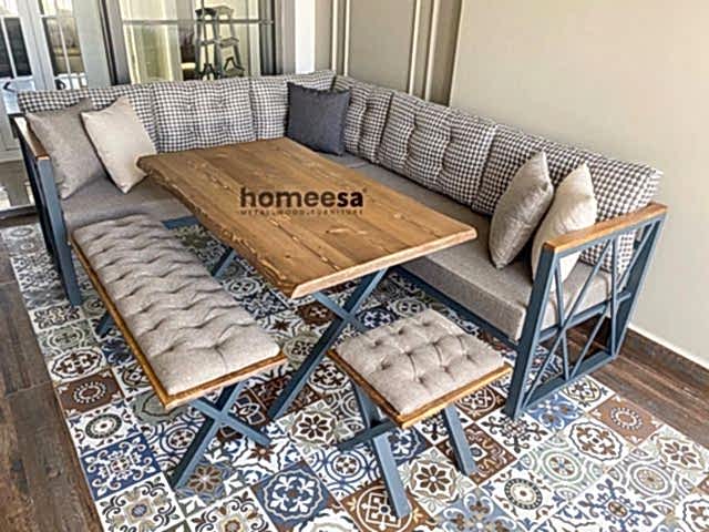 Label Balkon Köşe Takımı