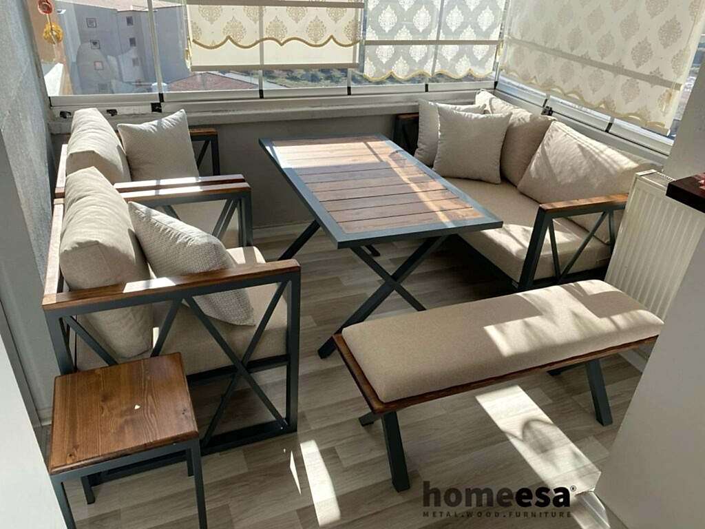 Westor27 Balkon Oturma Seti