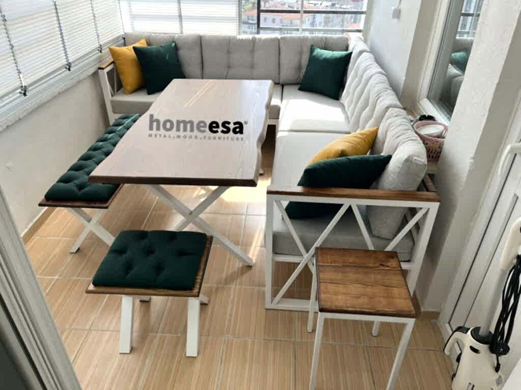 Westor54 Balkon Köşe Takımı