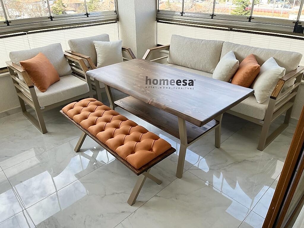 Lion Balkon Oturma Takımı